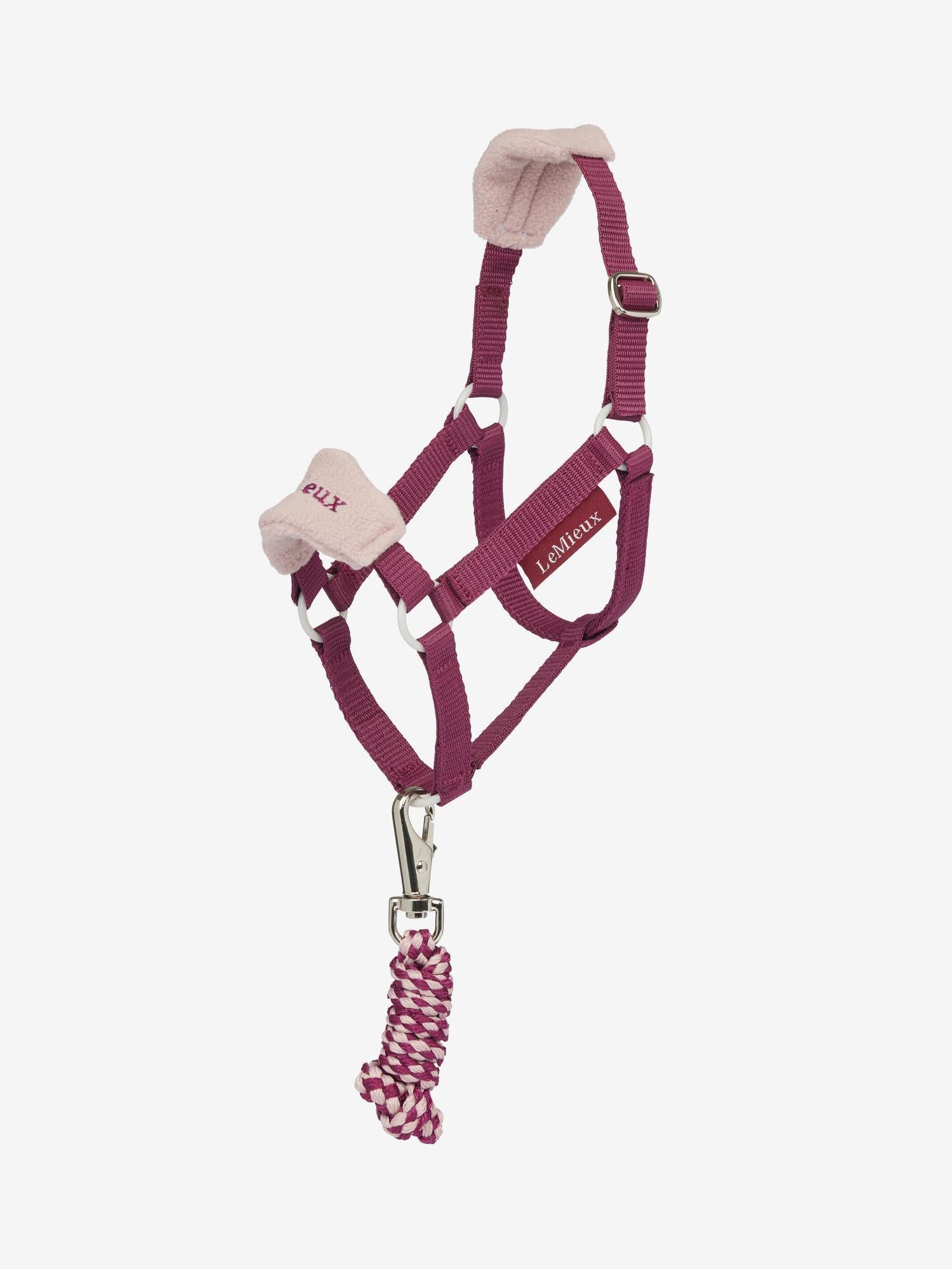 LeMieux Hobby Horse Vogue Headcollar & Leadrope Blackberry