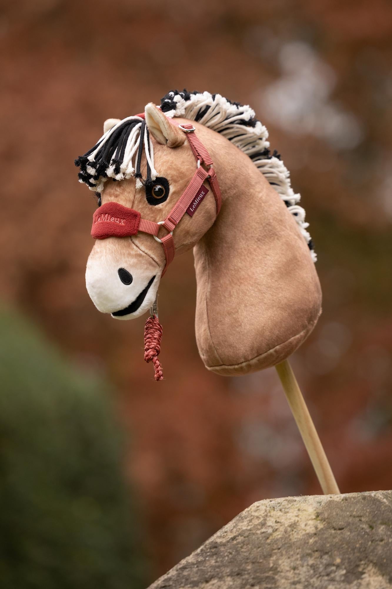 LeMieux Hobby Horse Vogue Headcollar & Leadrope Spiced Earth