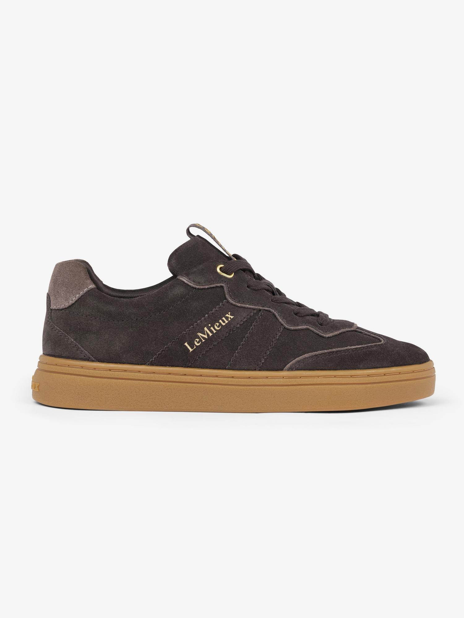 LeMieux Stockbridge Suede Trainers Cocoa
