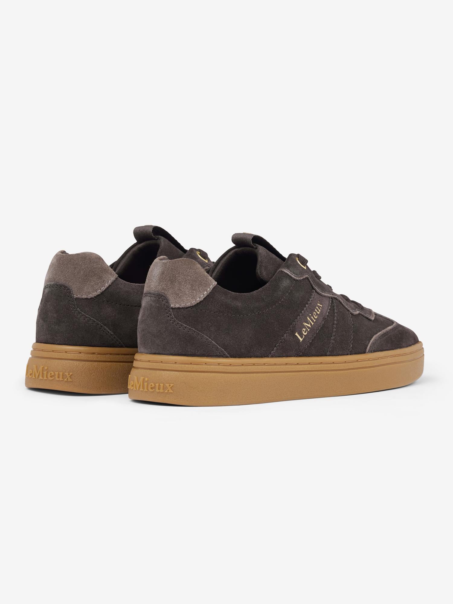 LeMieux Stockbridge Suede Trainers Cocoa