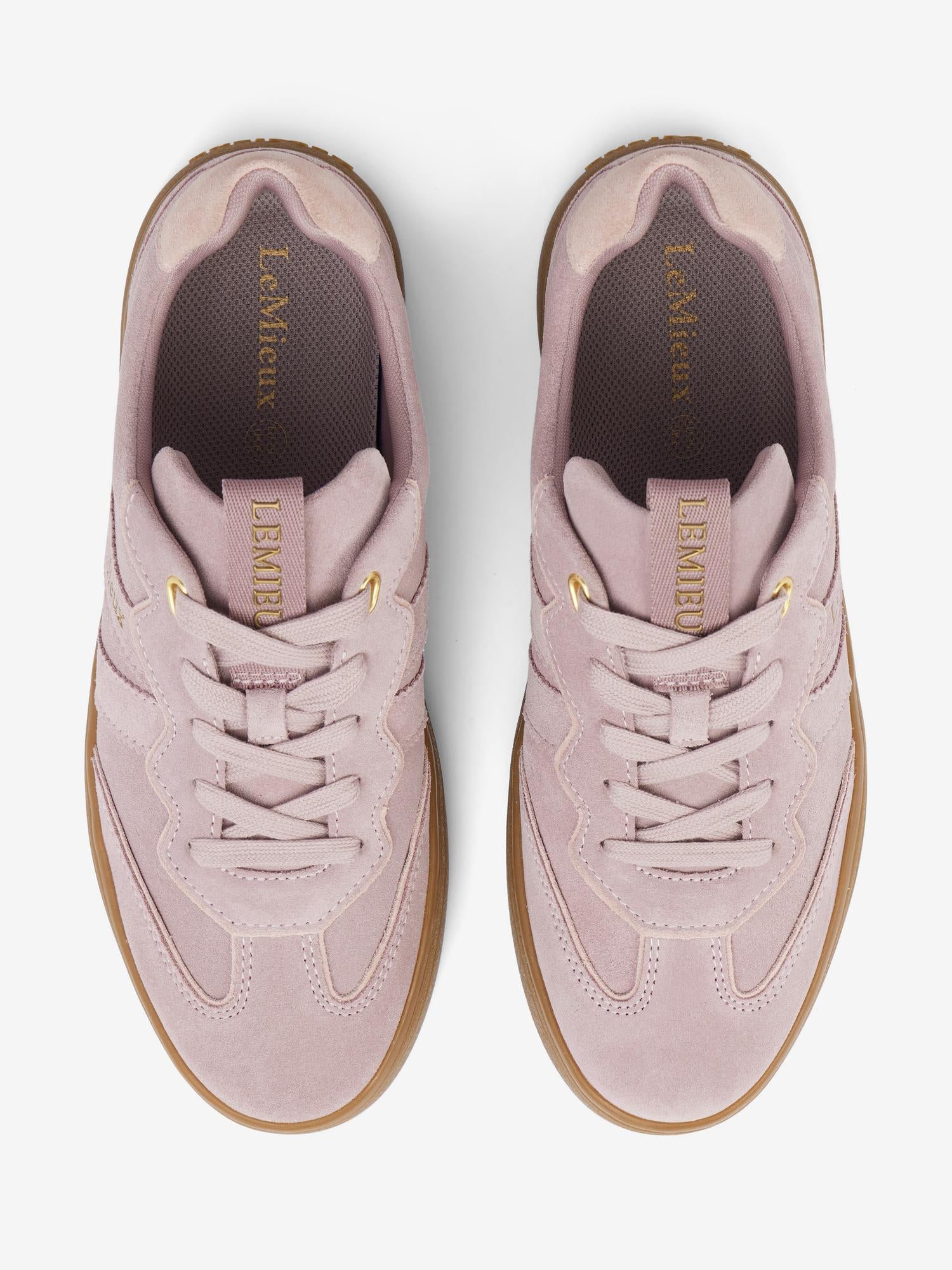 LeMieux Stockbridge Suede Trainers Wild Rose