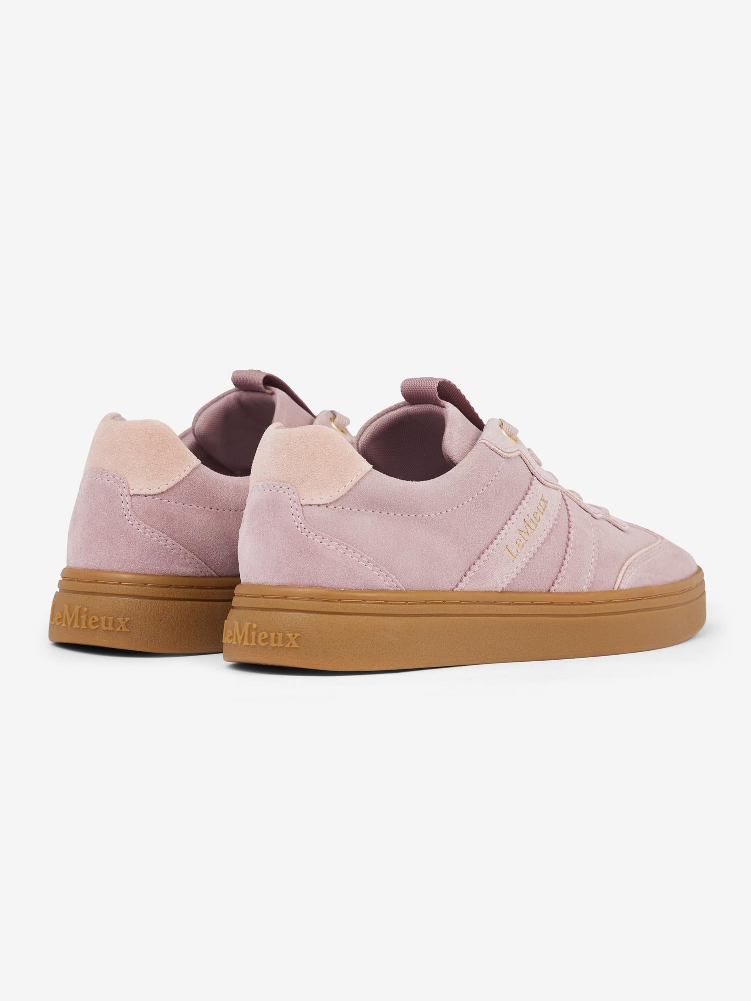 LeMieux Stockbridge Suede Trainers Wild Rose