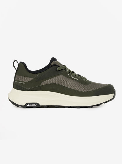 LeMieux Kanta Olive Green Waterproof Trainer with Michelin Outsole - Right Shoe