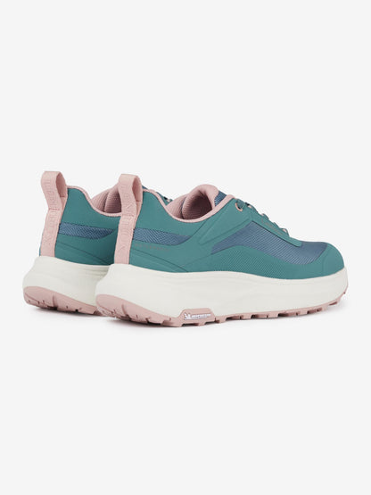 LEMIEX JUNIOR KANTA teal pink waterproof trainers for kids - durable and comfortable