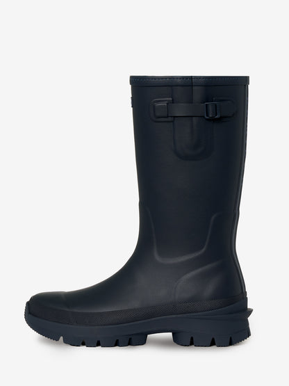 LeMieux Junior Bramshaw Welly Navy - Waterproof rubber boot for kids