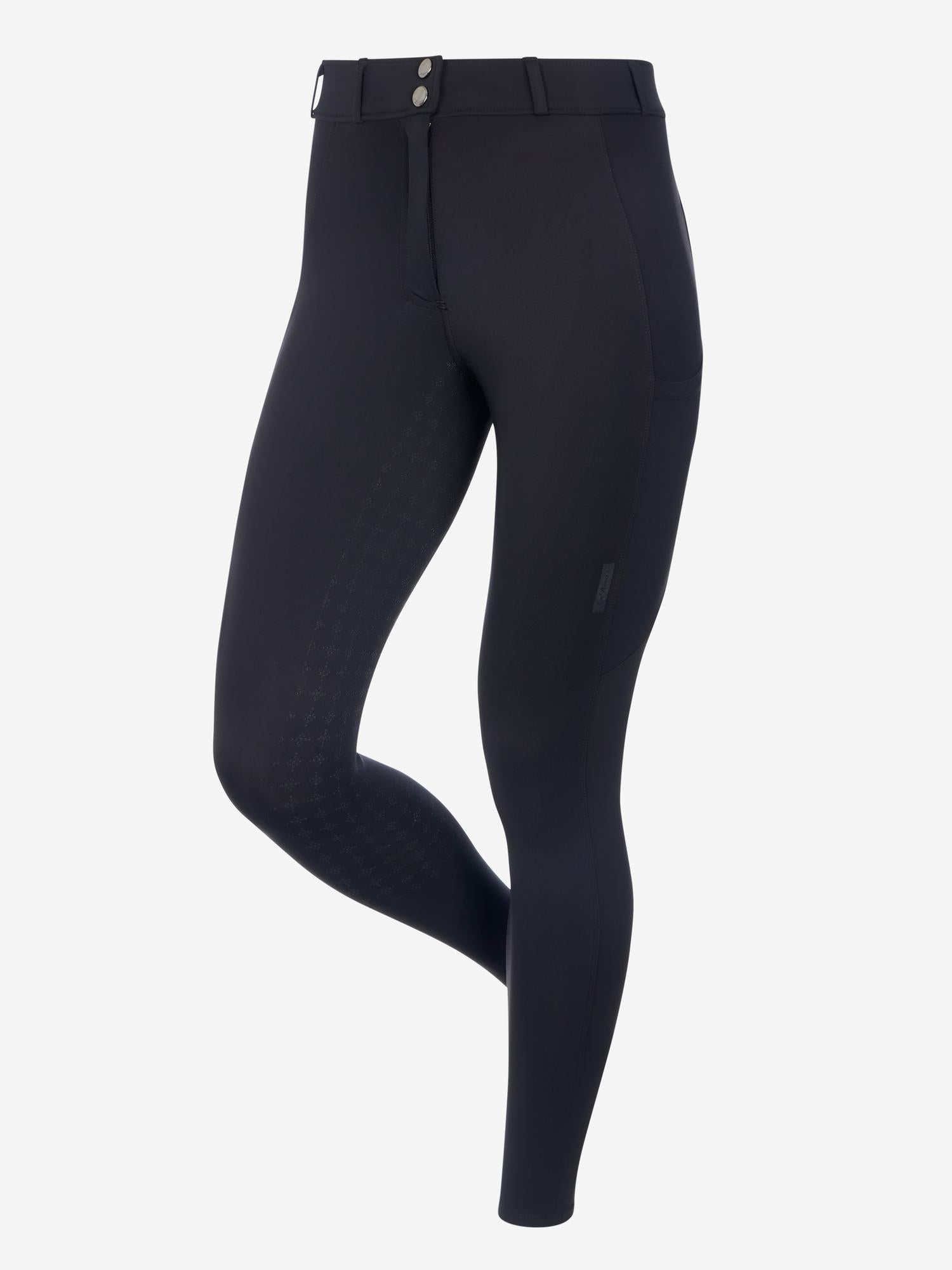 LeMieux Becca Half Seat Breeches Black