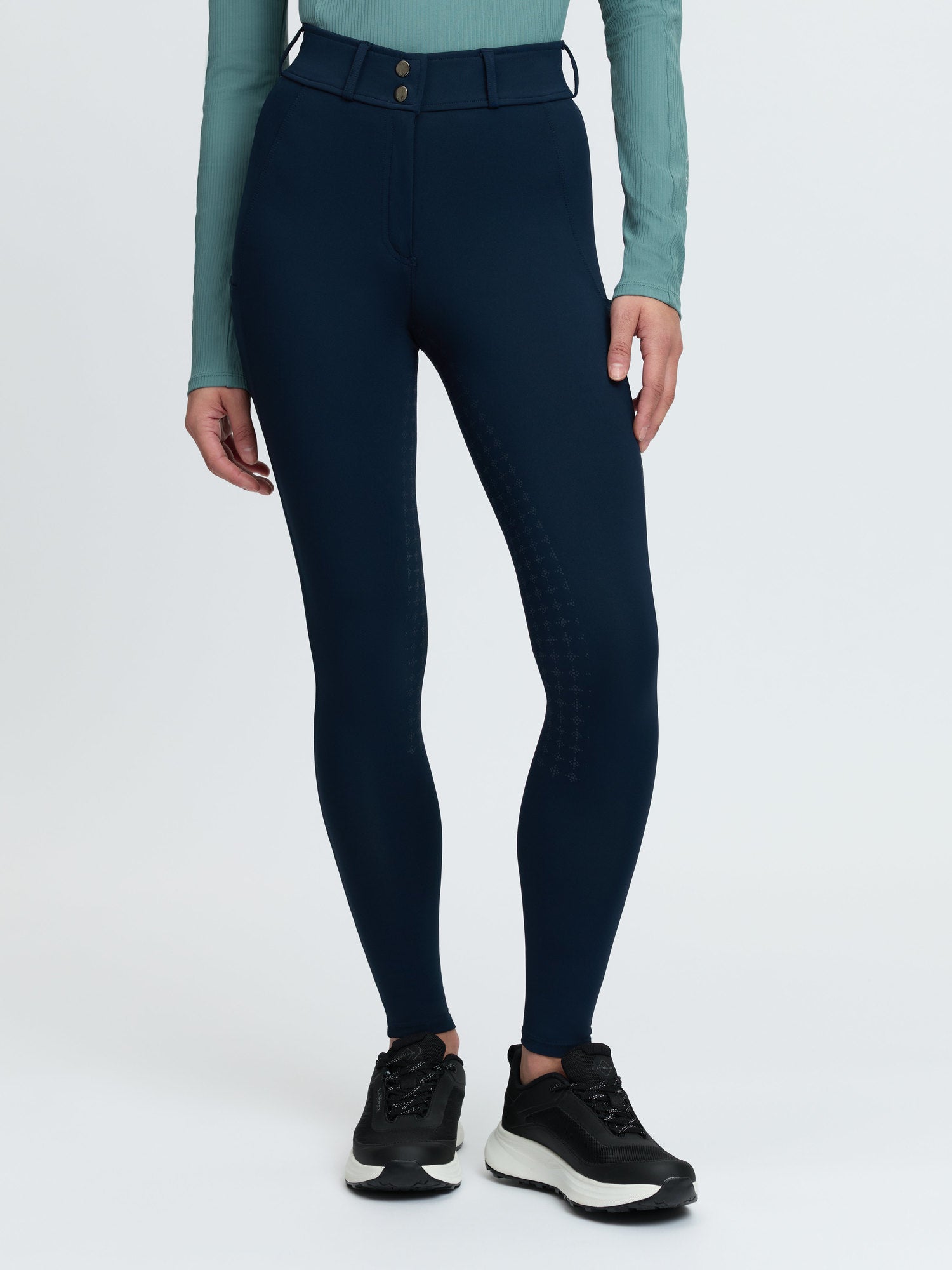 LeMieux Becca Half Seat Breeches Navy