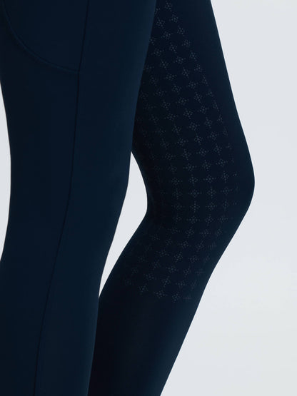Lemieux Becca Navy Riding Breeches with Half Seat Grip