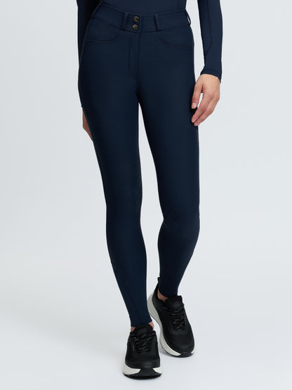 LeMieux Blair Navy Full Seat Riding Breeches for Women - Figure-Flattering Fit