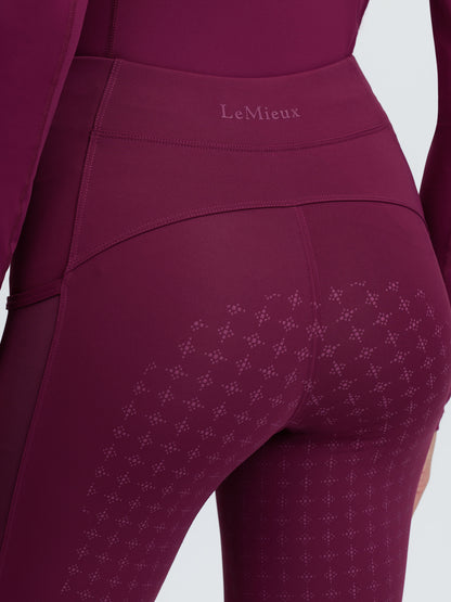 LeMieux Naomi Pull On Breeches Blackberry