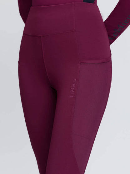 LeMieux Naomi Pull On Breeches Blackberry