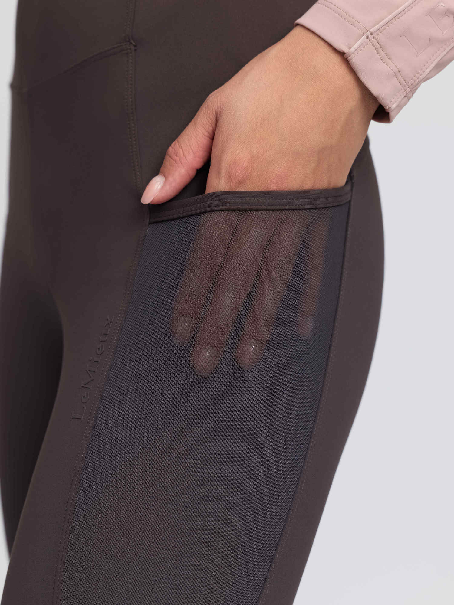 LeMieux Naomi Pull On Breeches Cocoa