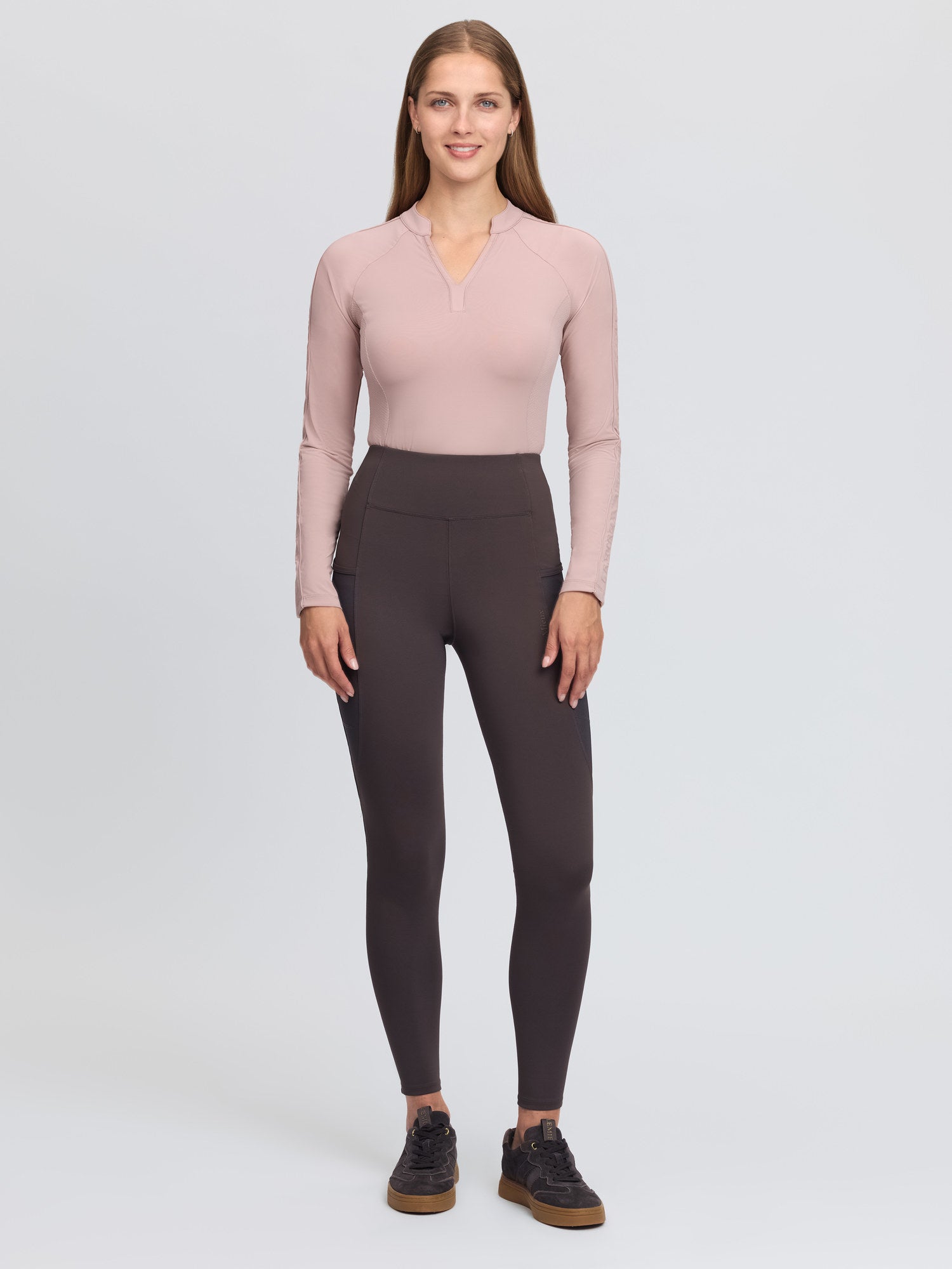 LeMieux Naomi Pull On Breeches Cocoa