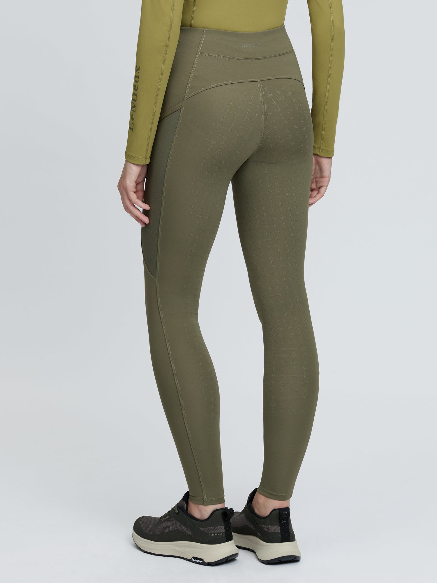 LeMieux Naomi Pull On Breeches Willow Green
