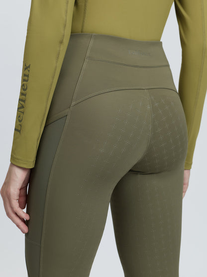 LeMieux Naomi Pull On Breeches Willow Green