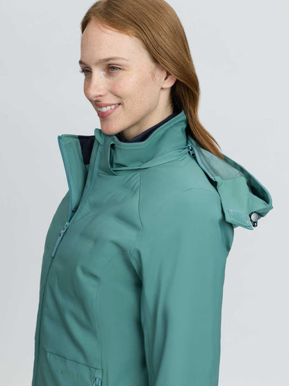 LeMieux Brooke 3 in 1 Waterproof Hybrid Jacket Aloe