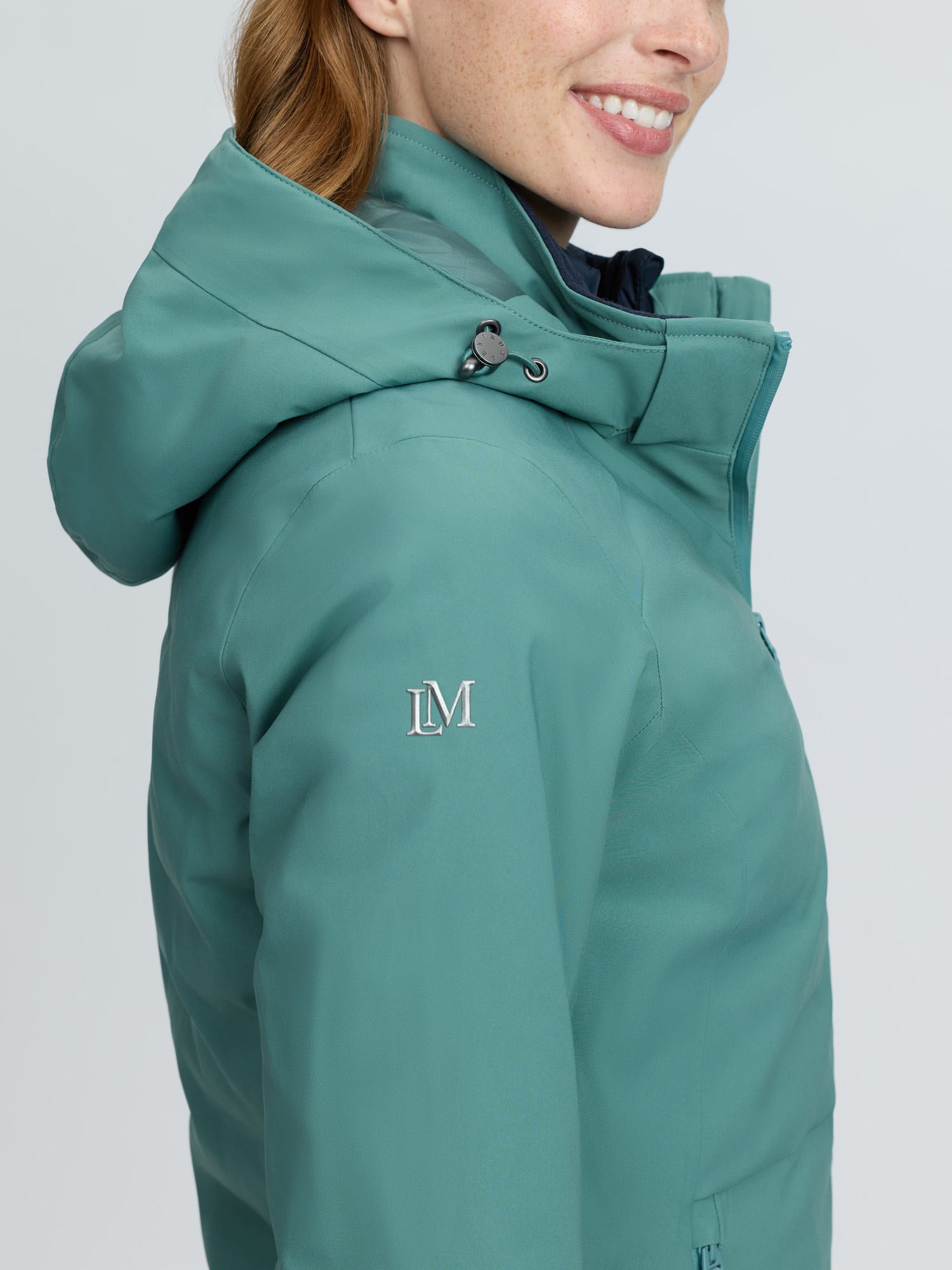 LeMieux Brooke 3 in 1 Waterproof Hybrid Jacket Aloe