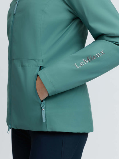 LeMieux Brooke 3 in 1 Waterproof Hybrid Jacket Aloe