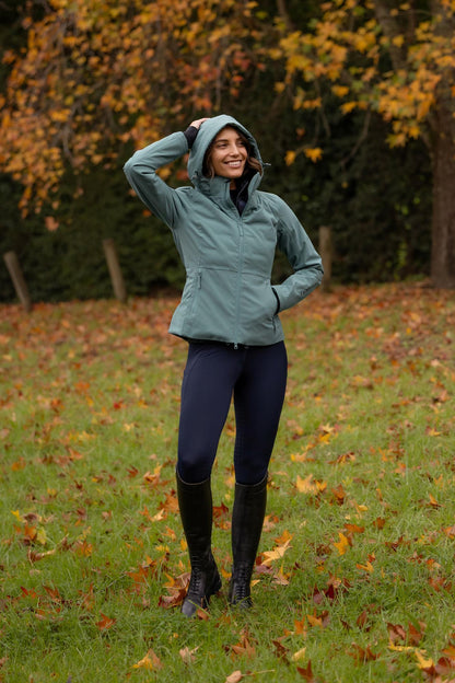 LeMieux Brooke 3 in 1 Waterproof Hybrid Jacket Aloe