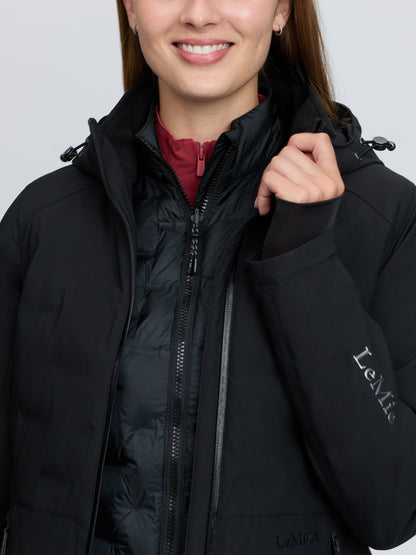 LeMieux Brooke 3 in 1 Waterproof Hybrid Jacket Black