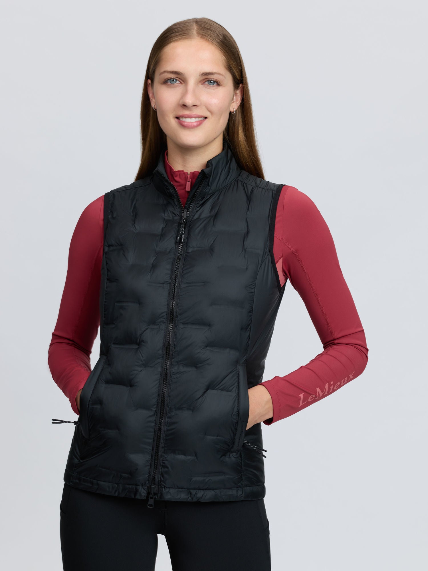 LeMieux Brooke 3 in 1 Waterproof Hybrid Jacket Black