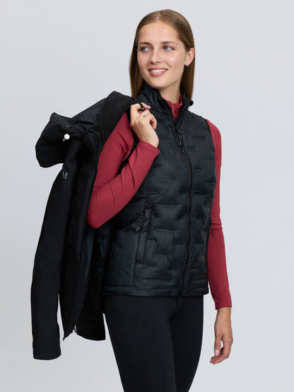 LeMieux Brooke 3 in 1 Waterproof Hybrid Jacket Black