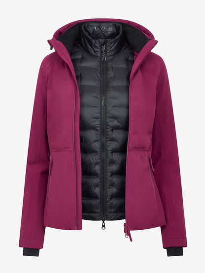LeMieux Brooke 3 in 1 Waterproof Hybrid Jacket Blackberry