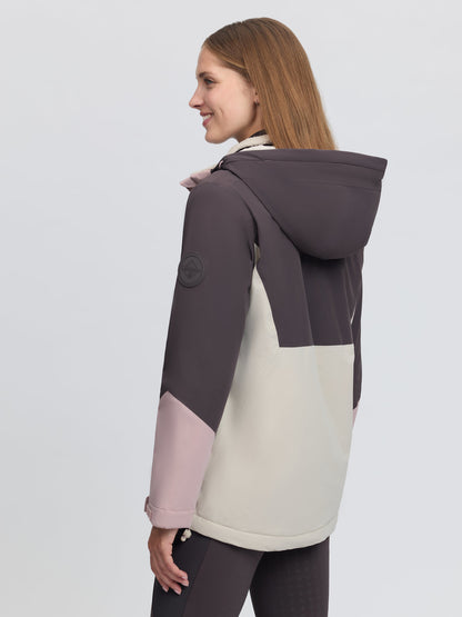 LeMieux Phoebe Half Zip Waterproof Anorak Wild Rose