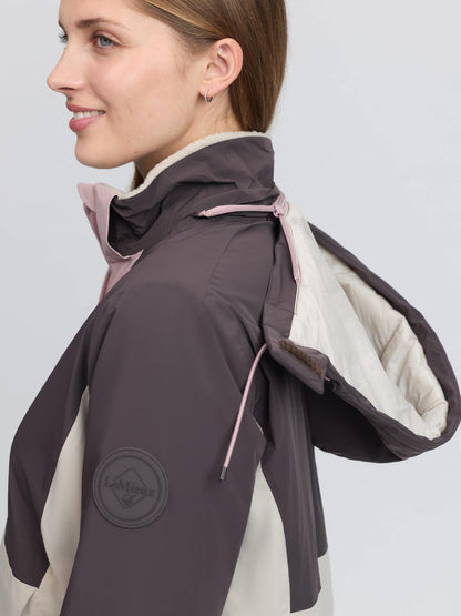 LeMieux Phoebe Half Zip Waterproof Anorak Wild Rose