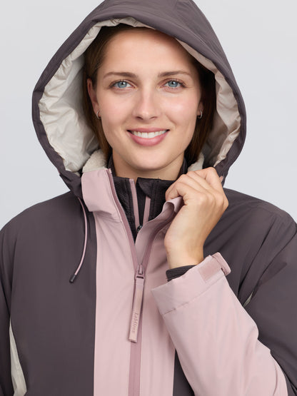 LeMieux Phoebe Half Zip Waterproof Anorak Wild Rose