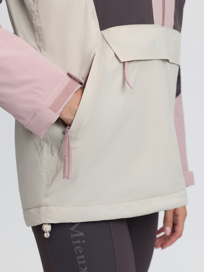 LeMieux Phoebe Half Zip Waterproof Anorak Wild Rose