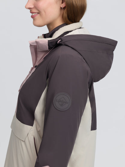 LeMieux Phoebe Half Zip Waterproof Anorak Wild Rose