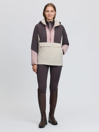 LeMieux Phoebe Half Zip Waterproof Anorak Wild Rose