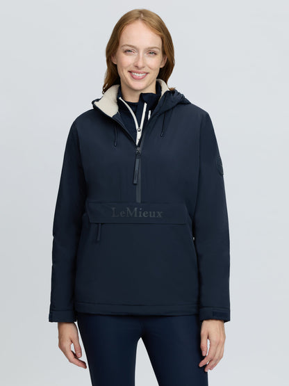 LeMieux Phoebe Half Zip Waterproof Anorak Navy