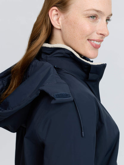 LeMieux Phoebe Half Zip Waterproof Anorak Navy