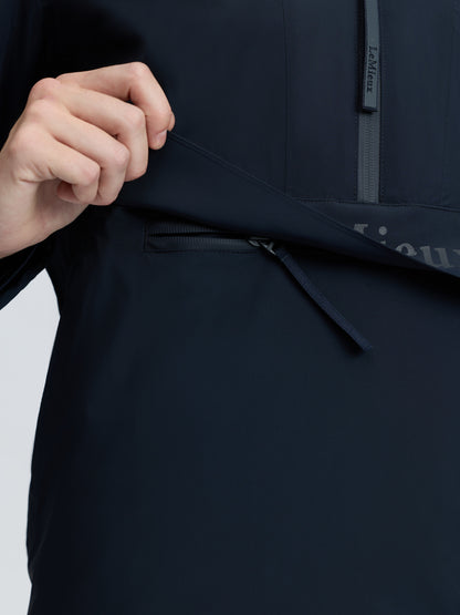 LeMieux Phoebe Half Zip Waterproof Anorak Navy