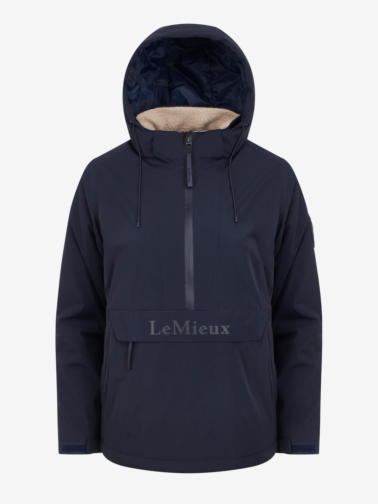LeMieux Phoebe Half Zip Waterproof Anorak Navy