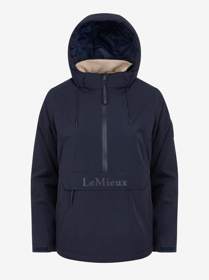 LeMieux Phoebe Half Zip Waterproof Anorak Navy