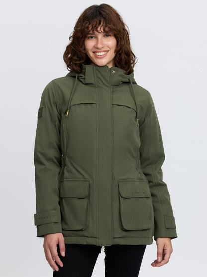 LeMieux Heritage Beatrice Waterproof Coat Olive