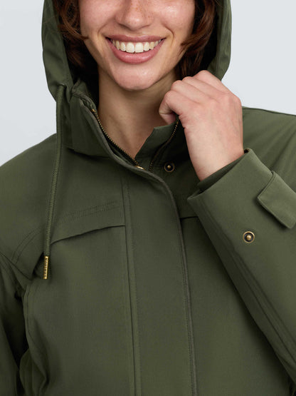 LeMieux Heritage Beatrice Waterproof Coat Olive