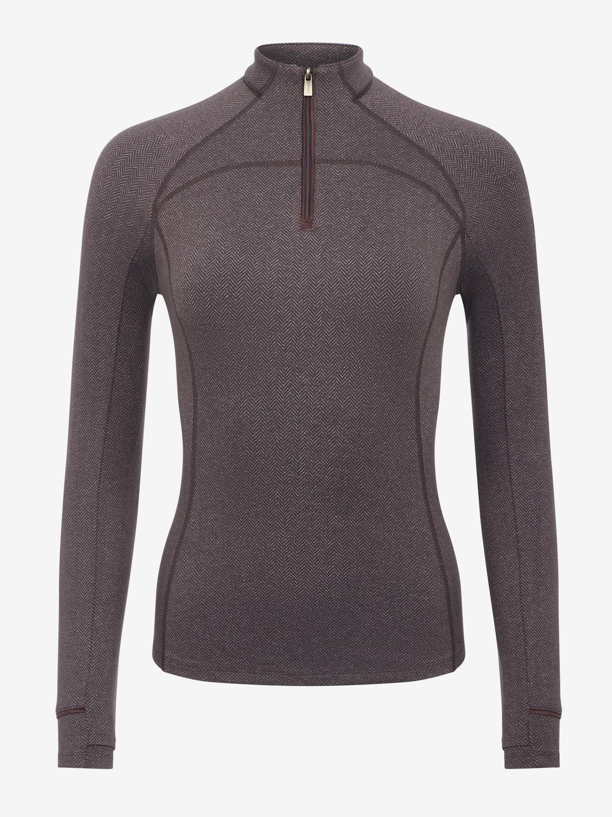 LeMieux Heritage Herringbone Base Layer Cocoa