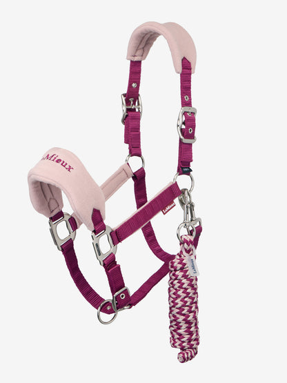 LeMieux Vogue Headcollar & Leadrope Blackberry