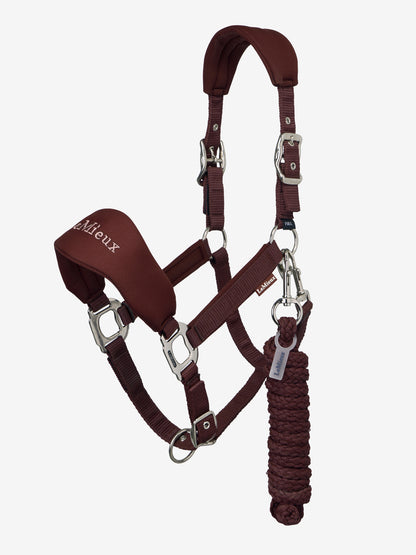 LeMieux Breakaway Vogue Headcollar & Leadrope in Bramble - Equestrian Horse Halter