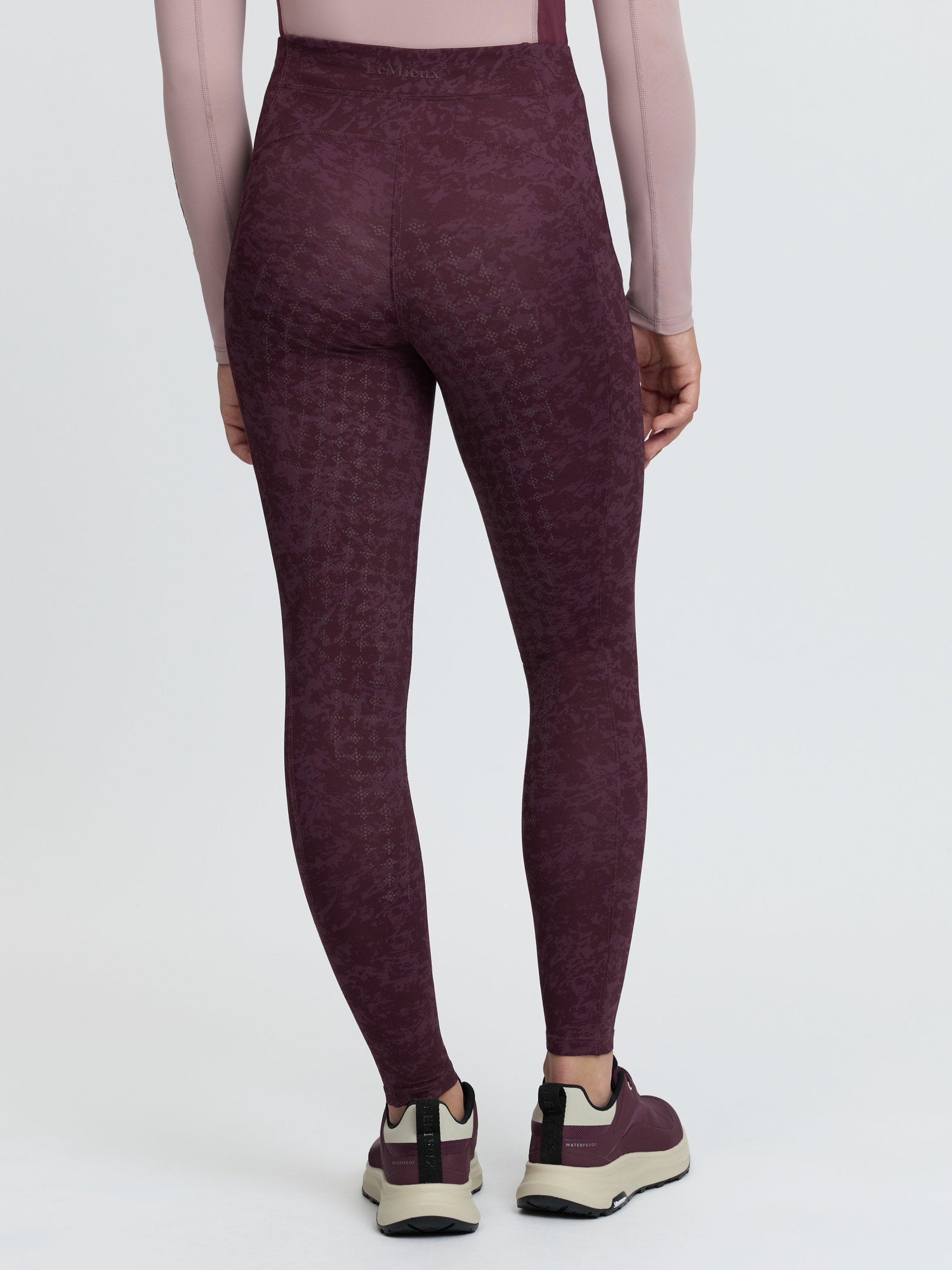 LeMieux Young Rider Orla Pull Ons Printed Bramble