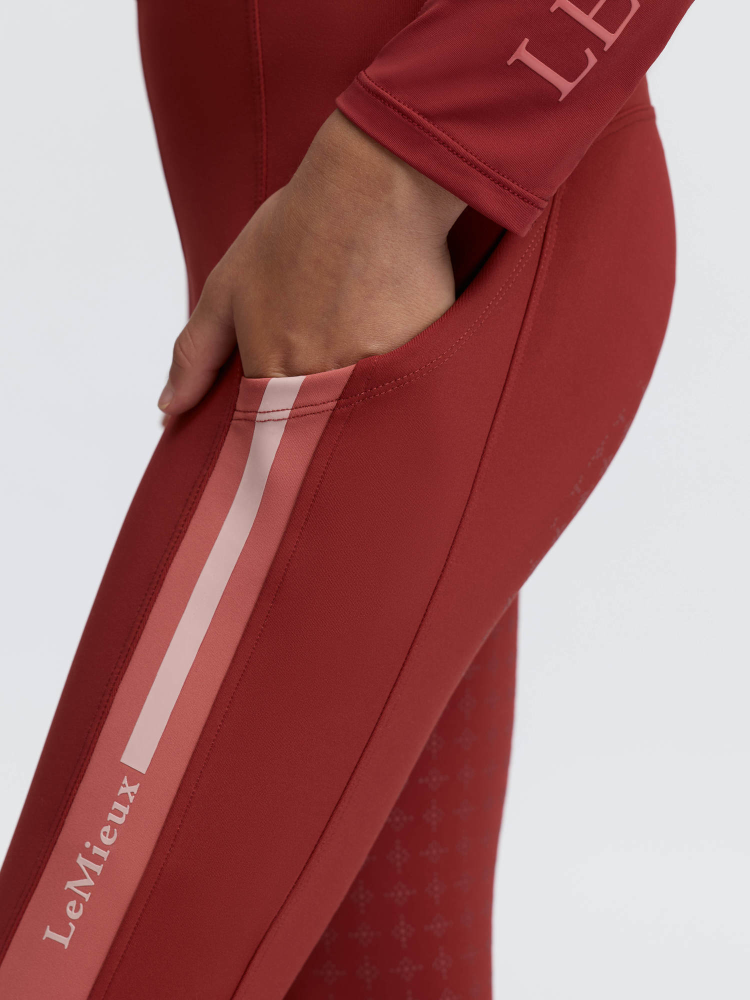 LeMieux Young Rider Orla Pull Ons Russet