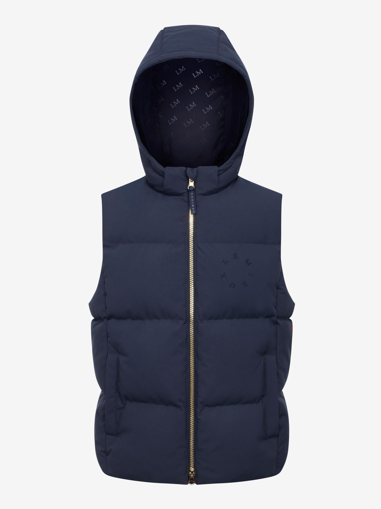 LeMieux Young Rider Joey Hooded Gilet Navy
