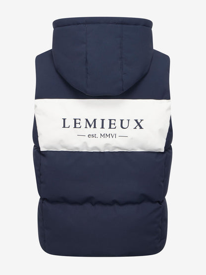 LeMieux Young Rider Joey Hooded Gilet Navy