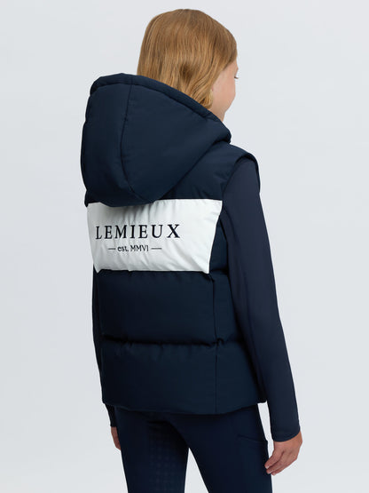 LeMieux Young Rider Joey Hooded Gilet Navy