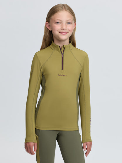LeMieux Young Rider Classique Base Layer Gooseberry