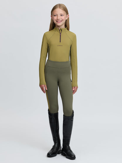 LeMieux Young Rider Classique Base Layer Gooseberry
